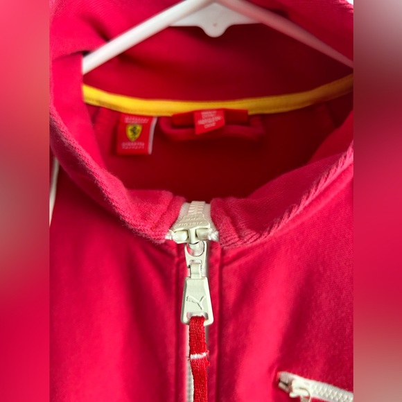 Puma Ferrari Women’s Jacket/ Red/ Size XL - Picture 12 of 15